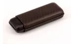 Davidoff Cigar Case XL-2 Brown Leather 'Enjoy'