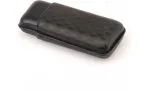 Davidoff cigar case R-2 leather black 2