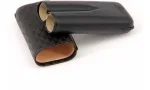 Davidoff cigar case R-2 leather black 2