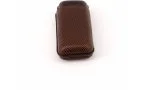 Davidoff cigar case leather R-2 brown 1