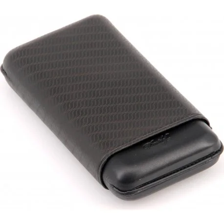 Davidoff cigar case XL-3 leather black enjoy