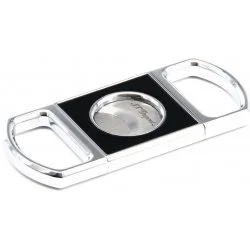 S.T. Dupont Cigar Cutter Black Lacquer & Chrome