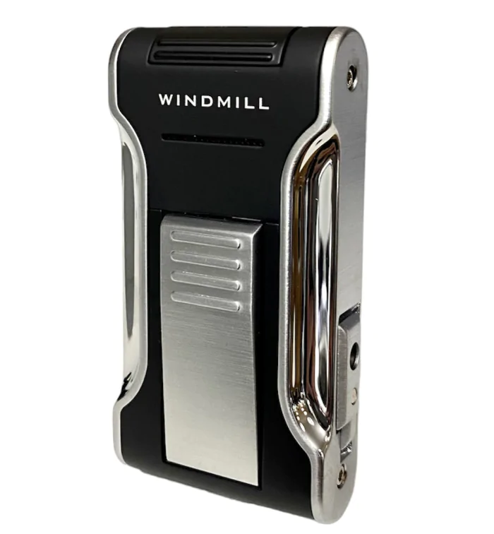 Kantana by Windmill Jet Flame Lighter black/silver