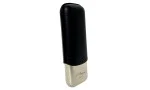 S.T. Dupont Cigar Case for 2 Cigars black/chrome 183260