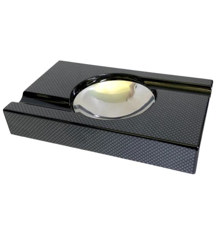 Cigar Ashtray Carbon Design High Gloss