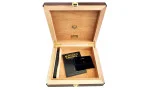 Daniel Marshall Travel Humidor Burl photo 5