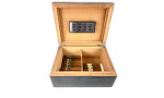 Pegasus Bamboo Humidor Frosted Black 50 photo 4
