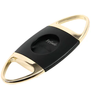 BigSmoke Cutter black and gold, serrated black blades