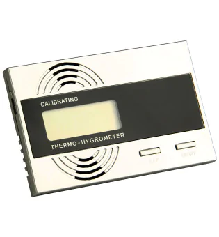 Hygro- and Thermometer digital, calibratable