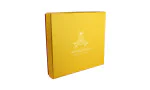 Cigar Ashtray Montecristo yellow-gold 3 cigars photo 4
