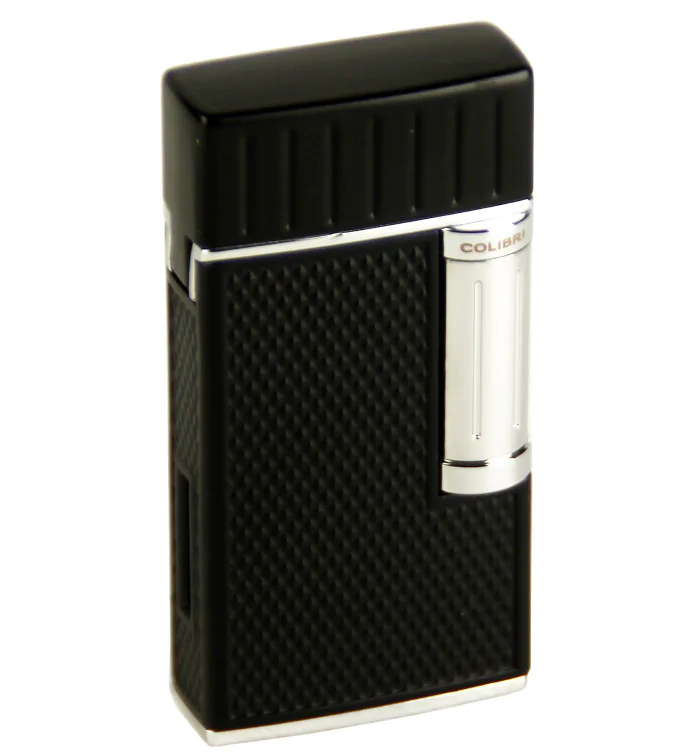 Colibri Lighter Julius II Black Chrome