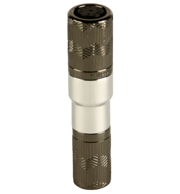 Angelo Cigar Punch 2 in 1 chrome