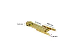Scissors Hinge gold photo 7