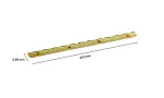 Humidor Piano Hinge Gold 15 cm photo 9