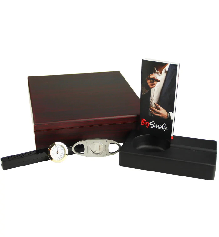 BigSmoke Humidor Set brown