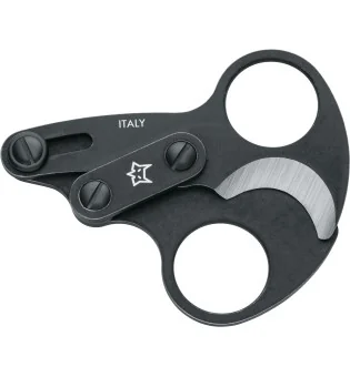 Fox Cigar Scissors Otello stainless steel black 746 BSW
