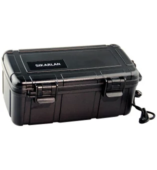 Travel Humidor for 10 Cigars with Humidifier Sponge