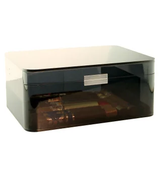 Acrylic Humidor Smoke