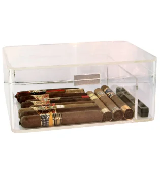 Acrylic Humidor Clear
