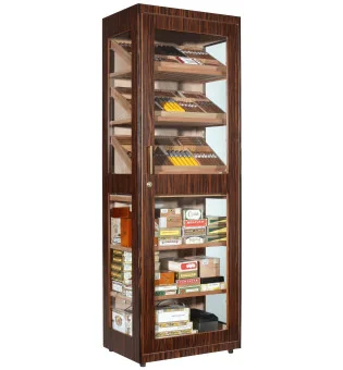 adorini Capri Deluxe Humidor Cabinet  Ebony