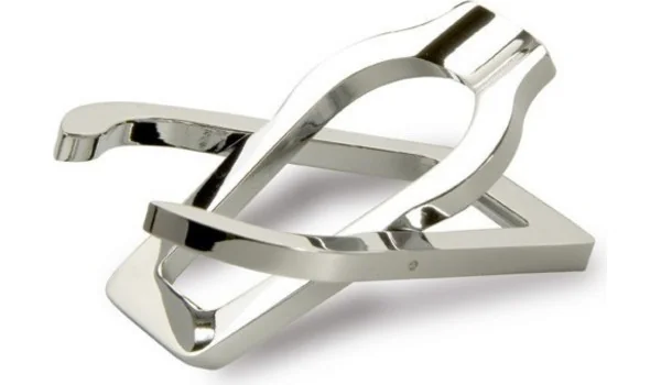 Pocket pipe rack chrome