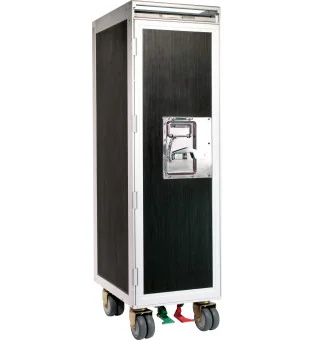 adorini Cigar Cabinet Trolley black