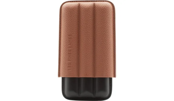 Les Fines Lames Cigar Case Trio Brown