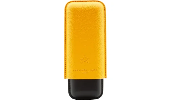 Les Fines Lames Cigar Case Duo Yellow