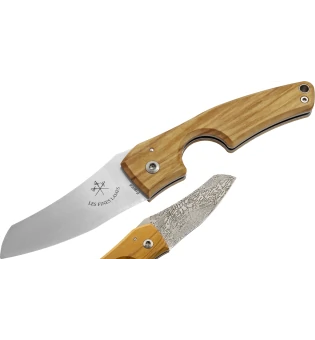 Les Fines Lames Le Petit Compass Olive Cigar Knive