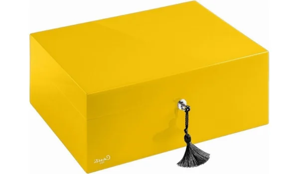 Caseti Humidor Paris yellow