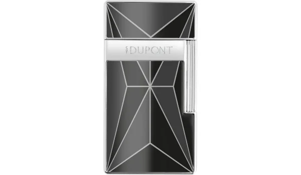 S.T. Dupont Biggy Lighter Fire X Black Chrome 025277