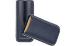Jemar Leather Double Cigar Case Edge Beruga Blue 464/2 photo 3