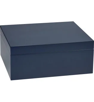 adorini Humidor Medium Deluxe Midnight Blue