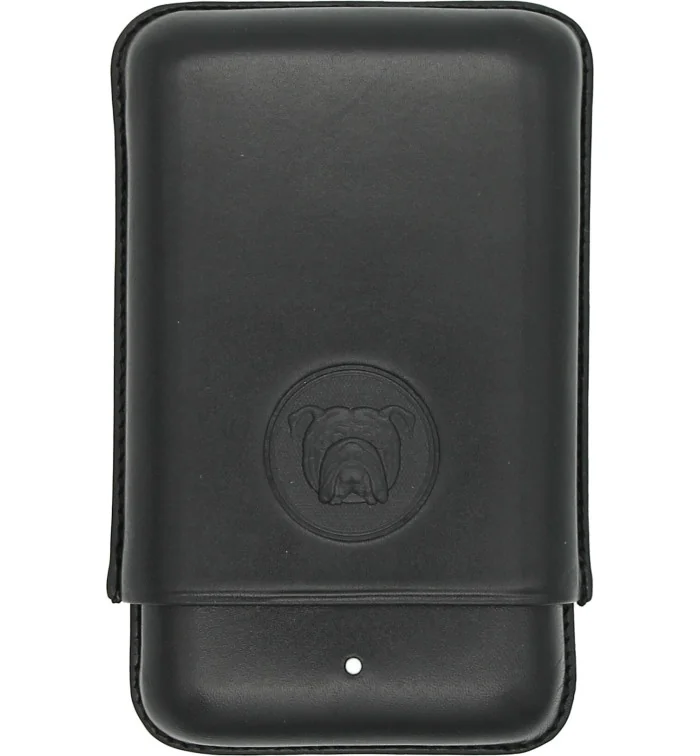 Bulldog by Dunhill Cigar Case Robusto Black 3