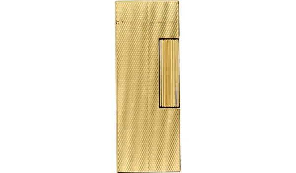 Dunhill Rollagas Lighter Barley Gold Plate