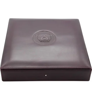 Bulldog by Dunhill Travel Humidor 10 Purple