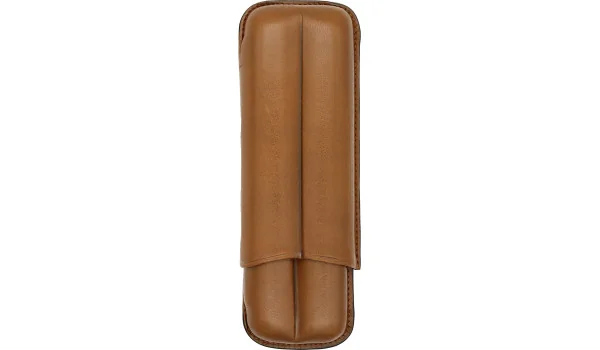 Martin Wess Havane Double Goatskin Case for Robustos 490 photo 6