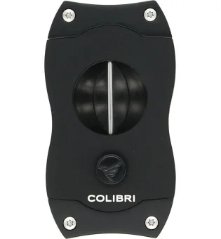 Colibri V-Cut Cigar Cutter Black