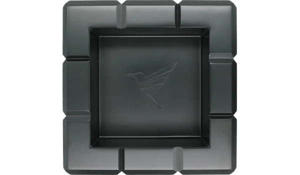 Colibri Ashtray Heritage Cube Black