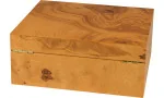 adorini Humidor Salento Oilve Burl Wood Medium Deluxe photo 18