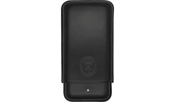 Bulldog by Dunhill Cigar Case Corona Extra Black 3