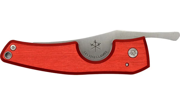 Les Fines Lames Le Petit Red Aluminum Cigar Knive
