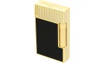 S.T. Dupont Le Grand Lighter Black Lacquer Yellow Gold Diamondhead C23790CL photo 2