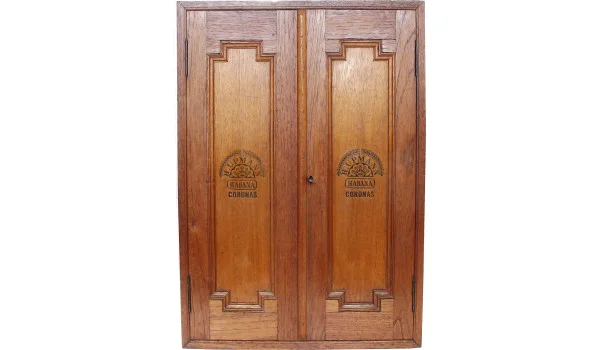 Historic H. Upmann Coronas humidor cabinet