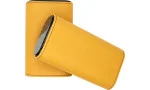 Cigar Leather Case Yellow / Carbon photo 10