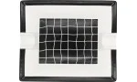 Porcelain Ashtray black and white Crocodile photo 3