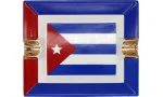 Ceramic Cigar Ashtray Cuban Flag photo 3