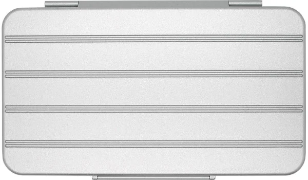 Travel Humidor Silver for 5 Cigars
